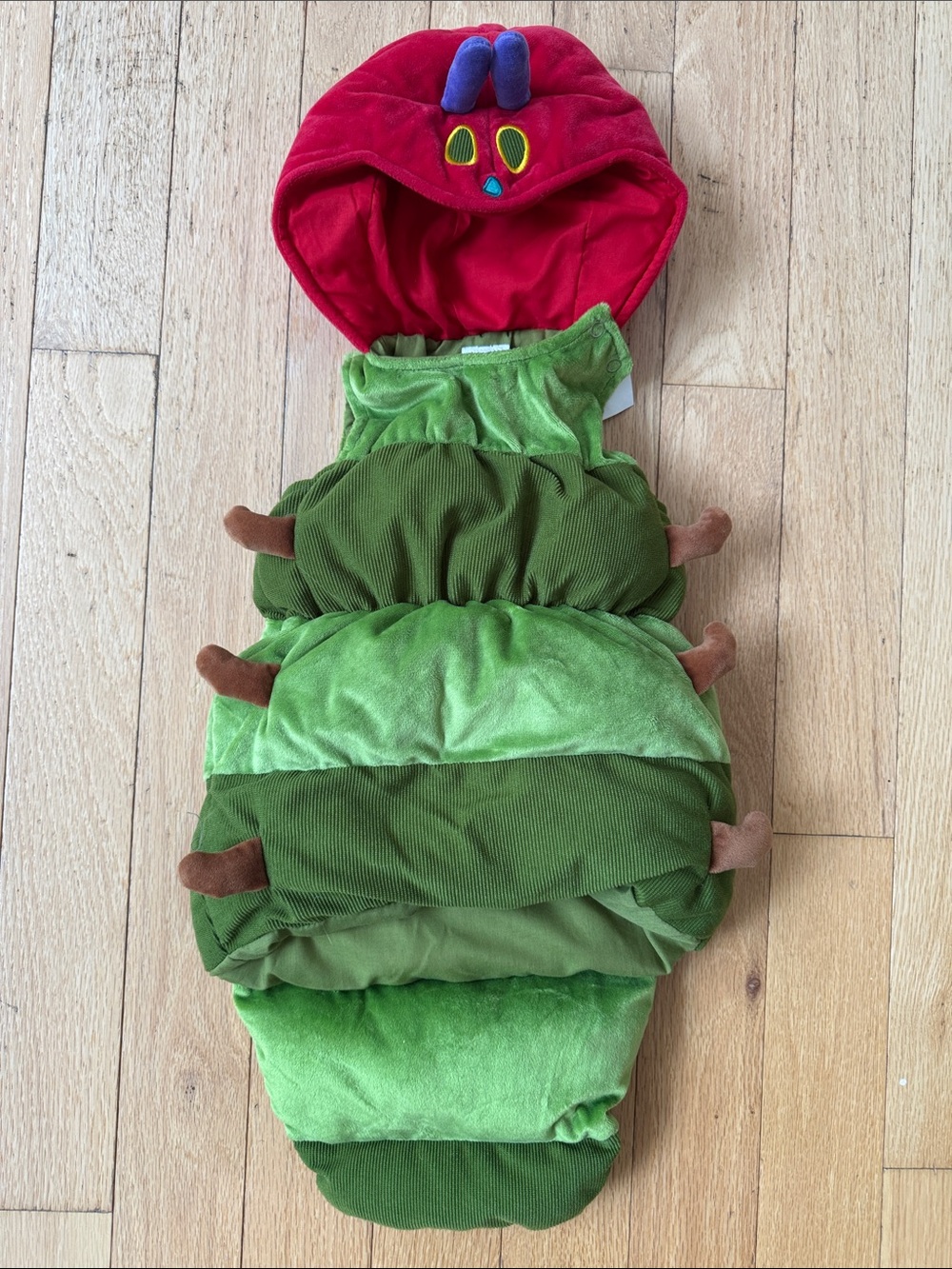 Pottery Barn Kids - Very Hungry Caterpillar Kids Halloween Costume - Hooded